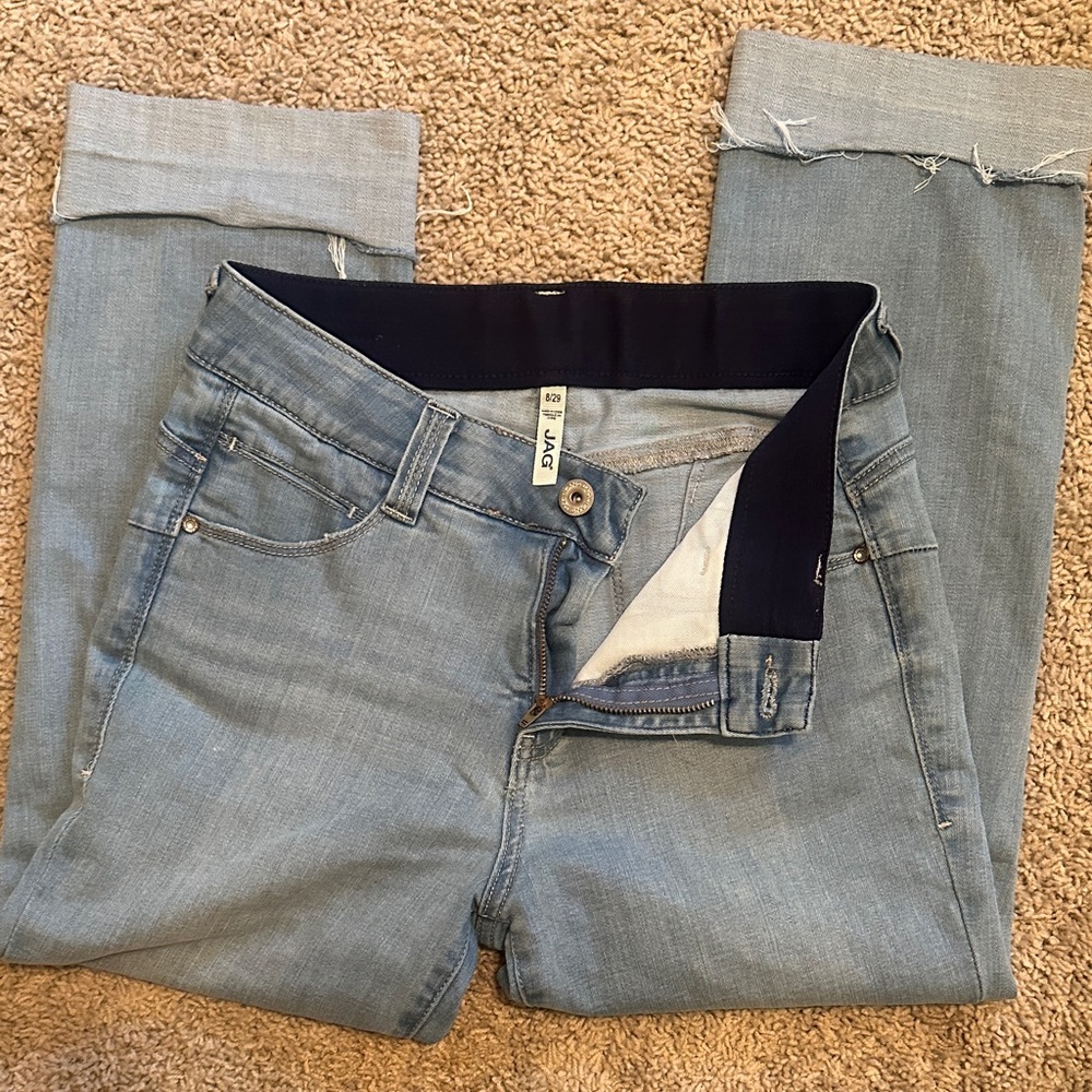 Jag Jeans Light Blue Cropped Denim